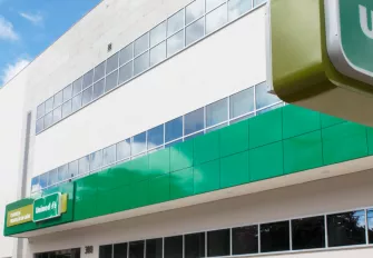 Imagem da parte da frente de uma unidade da unimed Imagem da parte da frente de uma unidade da unimed
